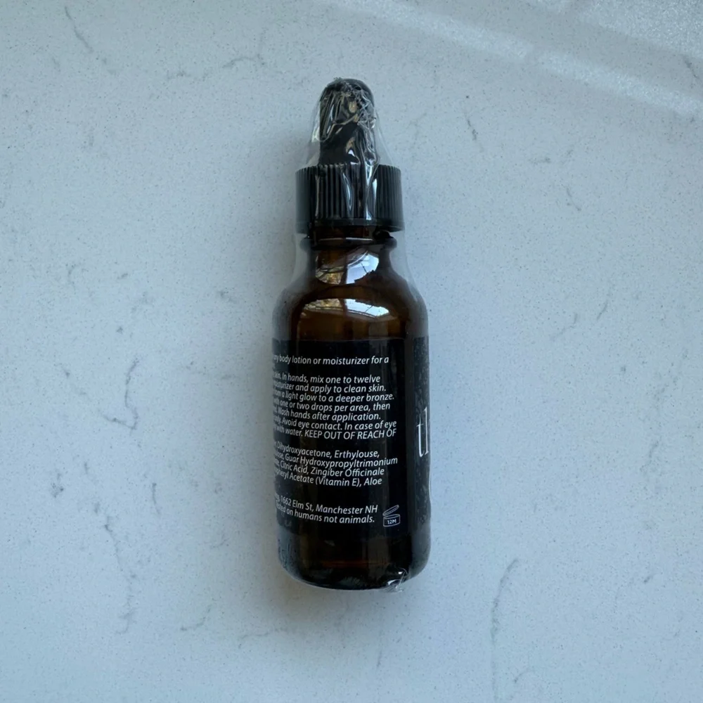 The & Lab Sun Drops Tan Enhancer‎ Serum 1oz New Sealed – Brightening Glow